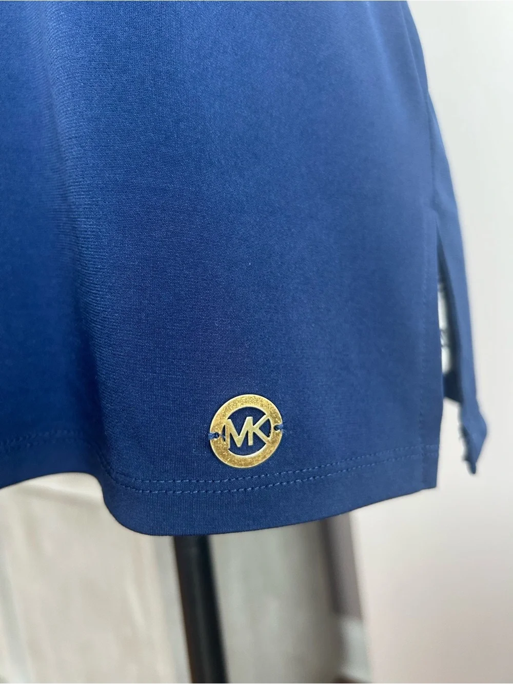 Michael Kors Navy Blue Short Sleeve Top